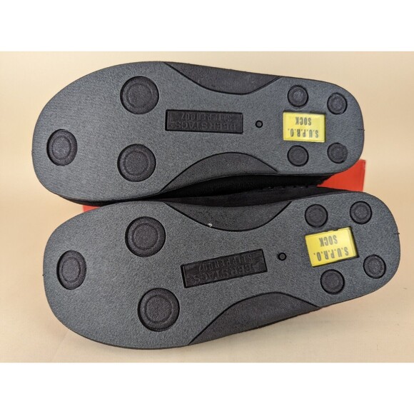 DEER STAGS Slippersooz Alma Slippers Mens 7 M Black Quilted Slip On Shoes NWB - Picture 10 of 14